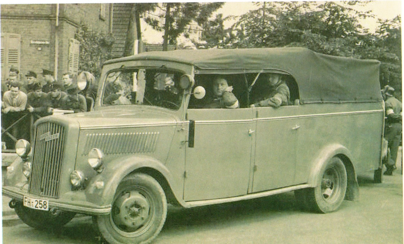 Opel Blitz (MTF) der Feuerwehr Langenhain, 1954–1961